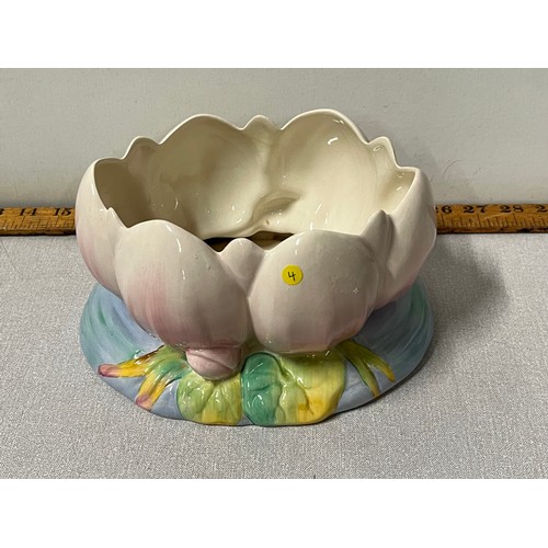 186 - clarice cliff lilly pad bowl