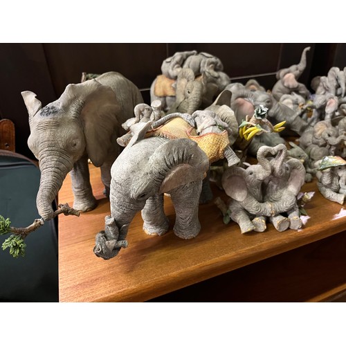 438 - Large selection of tuskers  elephants a/f