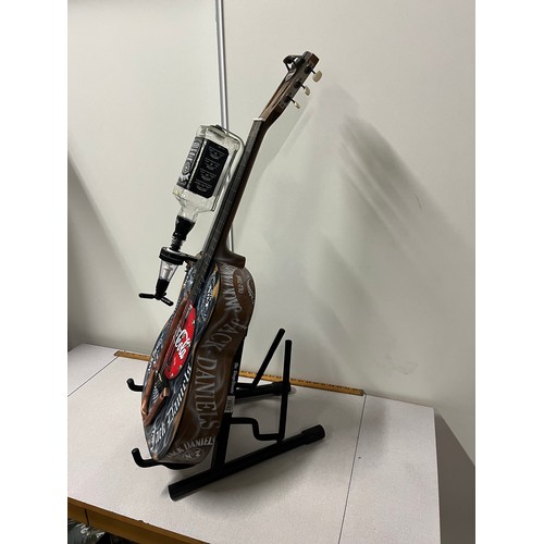 38 - Jack Daniels & Coca-Cola themed upcycled bar guitar