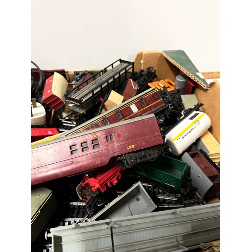 44 - box of railway rolling stock & carraiges etc