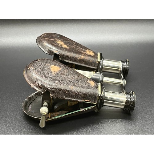 139 - 1890 folding french lemaire opera glasses