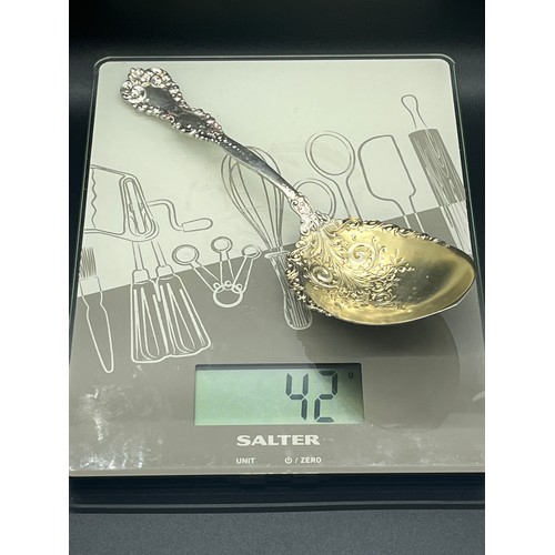 170 - 1 Sterling silver serving spoon 
42g