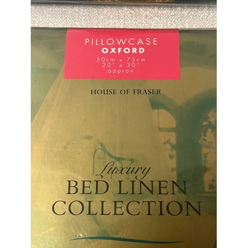 306 - 6 house of fraser luxury oxford pillowcase