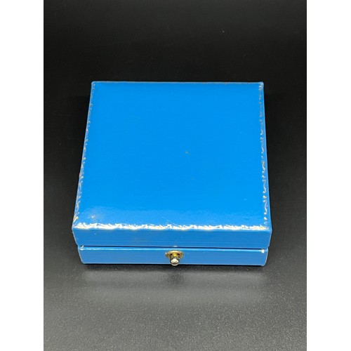 125 - vintage leather garrard jewellery box