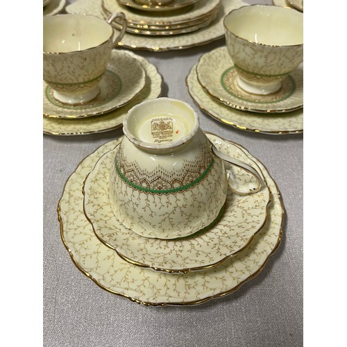 45 - 34 Piece Paragon 'regency' bone China part tea set.