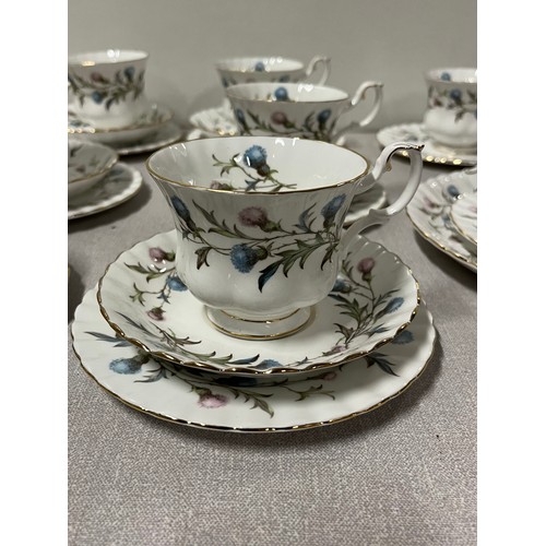 33 - Royal Albert 'Brigadoon' tea set, 32 piece