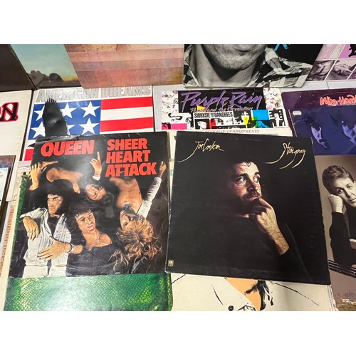 11 - selection of vinyl lps to include paul mcartney , prince & queen etc