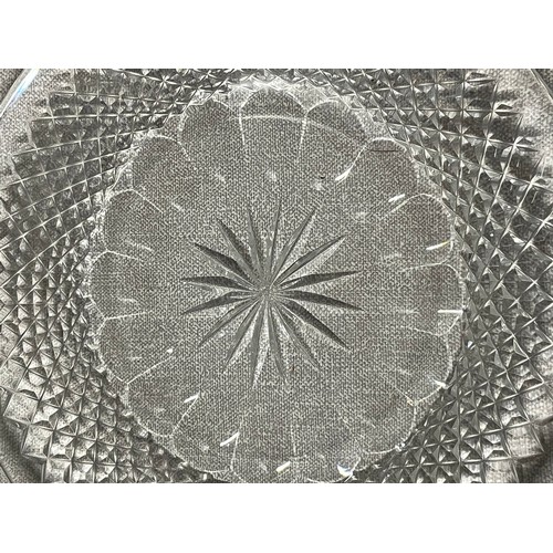 89 - 8 Waterford Crystal luncheon/dessert plates all stamped
8