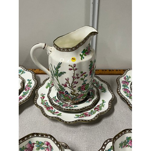 90 - 27 piece Coalport 'Indian tree' tea/dinner set.