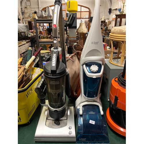458 - Russell Hobbs carpet cleaner & Hoover hurricane
