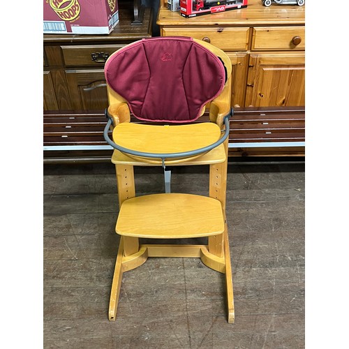 470 - bebe comfort woodline kids high chair