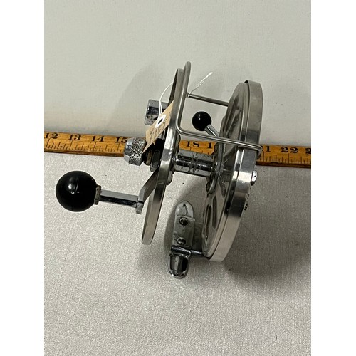 1 large allcocks 6 commodore stainless steel fishing reel