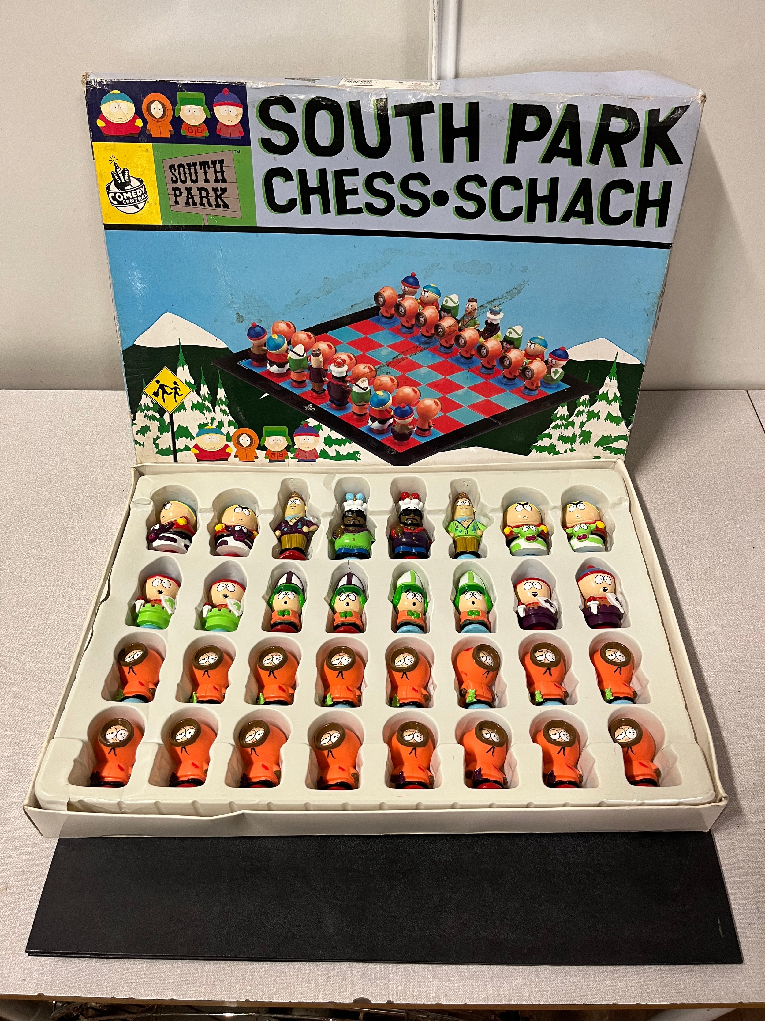 vintage south park chess set