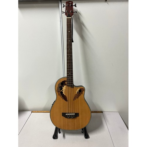 101 - Gear 4 music electric acoustic bass guitar.