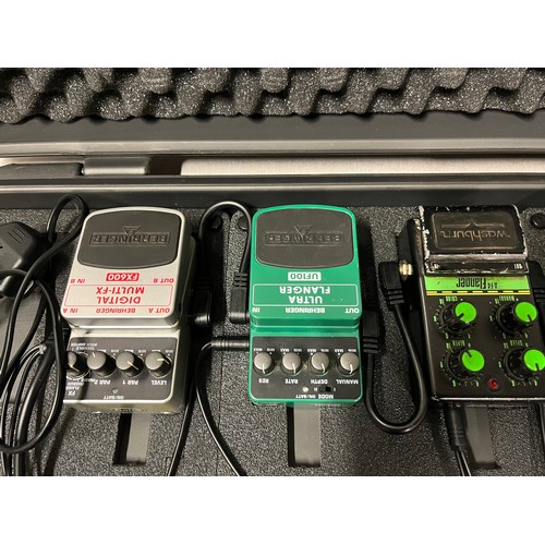 104 - Boss peddle board to include Digital delay, echo machine etc.