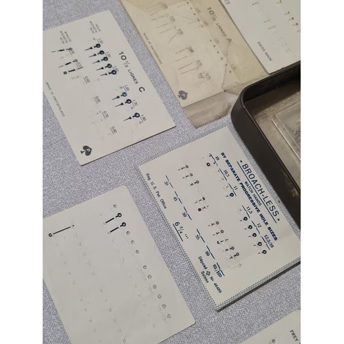 99 - Vintage OXO tin containing large quantity of vintage watch replacement hands.
approx 1000