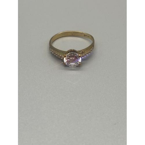 145 - 9ct gold Cubic ring
2.1g