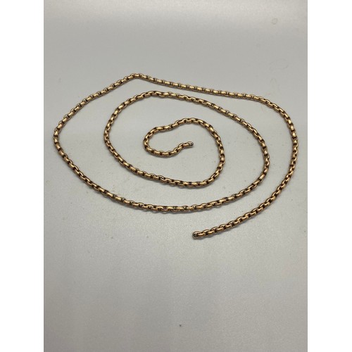 31 - 9ct scrap gold chain unmarked tested positive for 9ct 
26.27g