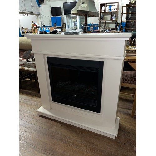 57 - modern fire surround with remote control
105cm x 103cm