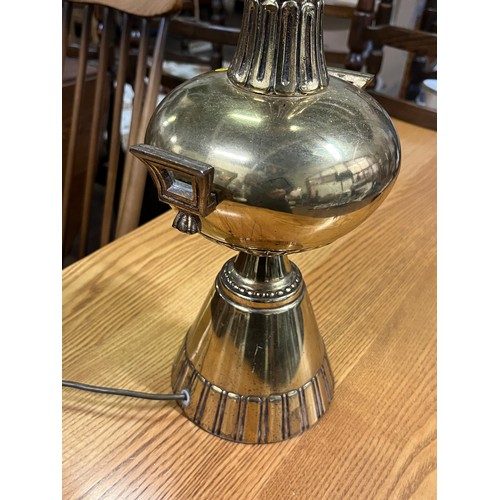 59 - large brass lamp
55cm h