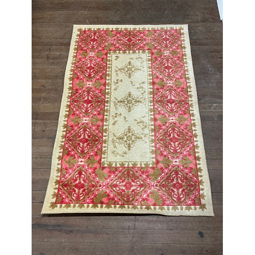 417 - Primeur decorative hand carved rug 110cm x 170cm