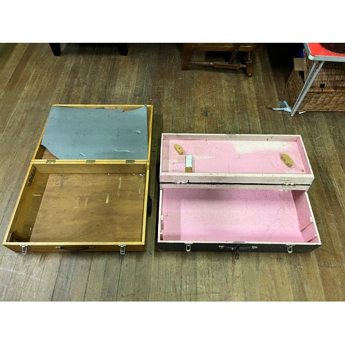 106 - 2 large vintage toolboxes