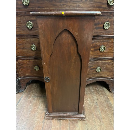 146 - Wooden CD cabinet.
87cm tall