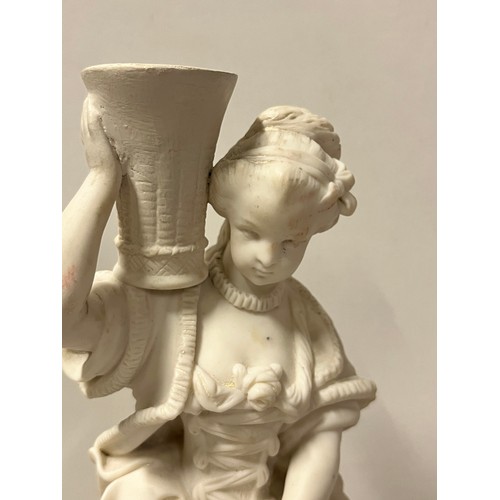 149 - Vintage parian ware figurine.
32cm tall