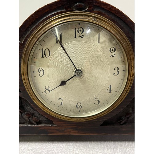 243 - 2 vintage mantle clocks