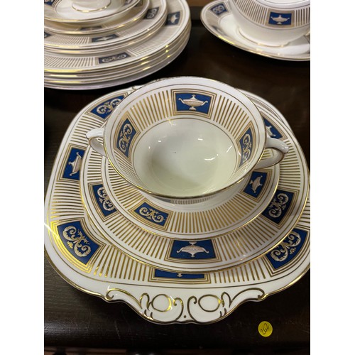 302 - 21 piece Coalport 'Palaladian' part dinner service