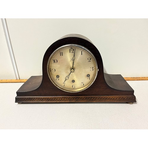 323 - large napoleon westminster chime mantle clock
working