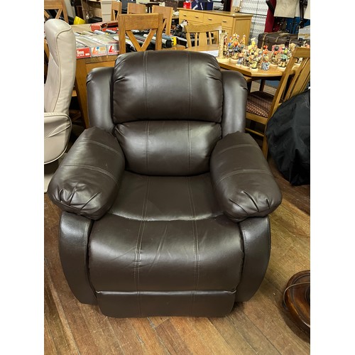 282 - Recliner armchair.