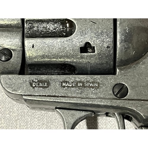 52 - Denix colt revolver replica/movie prop boxed.