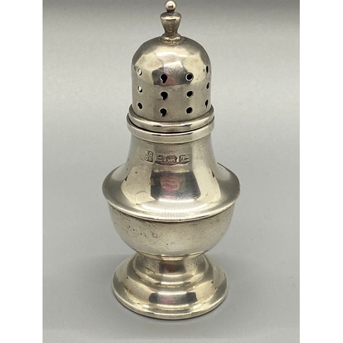 157 - small silver hallmarked sugar sifter