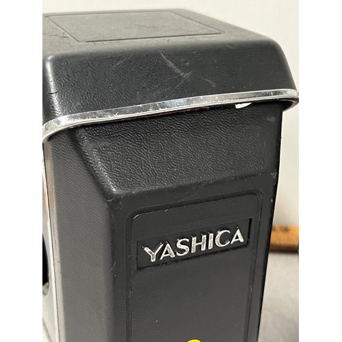 159 - Yashika Mat-124G twin lens camera with hard case.