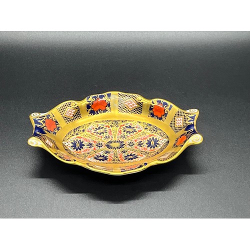 180 - Royal Crown Derby 'Old Imari' 1128 oval pin dish
14cm l