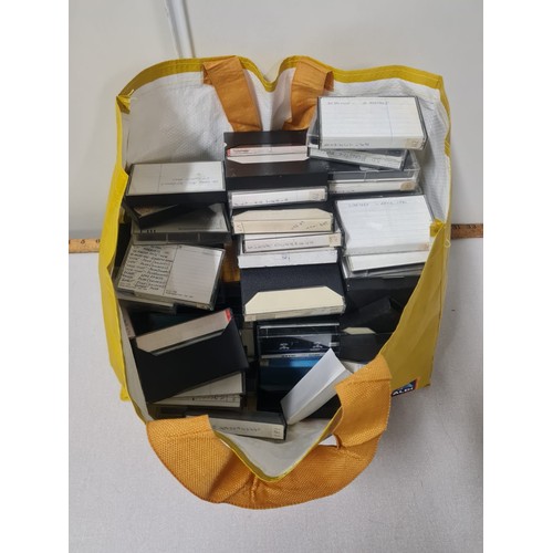 450 - Large bag of cassettes containing vintage games for commodore