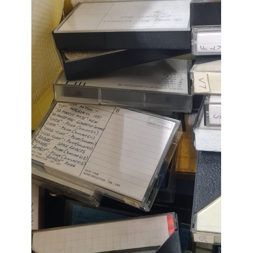 450 - Large bag of cassettes containing vintage games for commodore