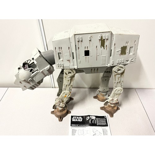 195 - star wars AT-AT walker endor hasbro 1997
muddy feet version