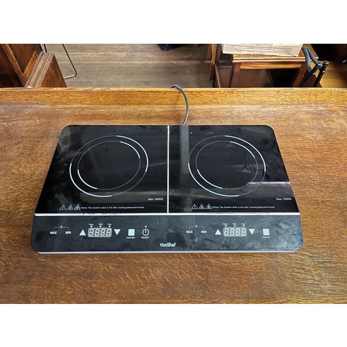 310 - VonShef double induction hob.