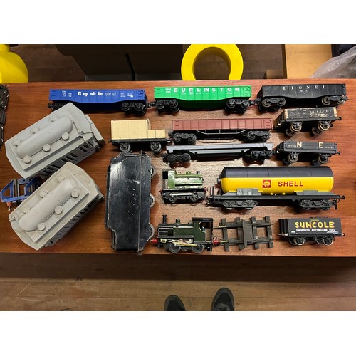 54 - Collection of O gauge engines, rolling stock with 2 model generators to include Lima, Lionel etc.