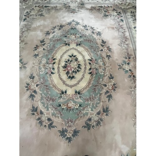 100 - XXL Handmade Chinese 100% wool rug 12ft 7