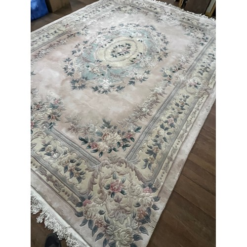 100 - XXL Handmade Chinese 100% wool rug 12ft 7