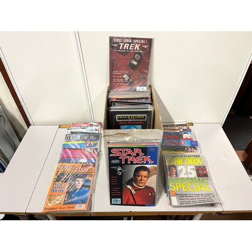 204 - A Box full of vintage Star Trek comics. Includes 1st issue 1992