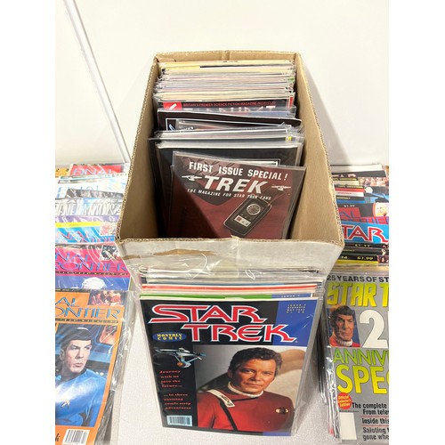 204 - A Box full of vintage Star Trek comics. Includes 1st issue 1992