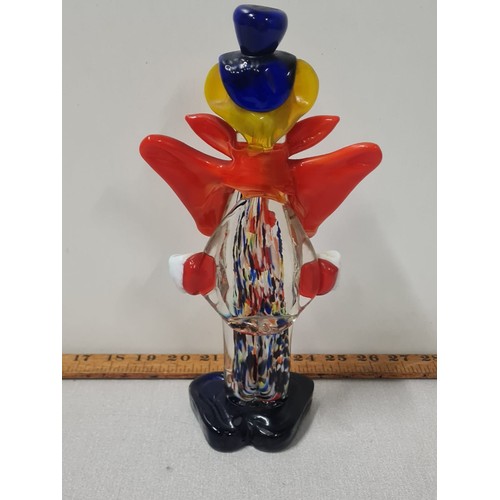 190 - Vintage Murano glass clown.