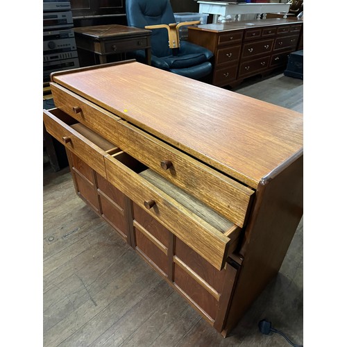 57 - mid century nathan 4 drawer cabinet