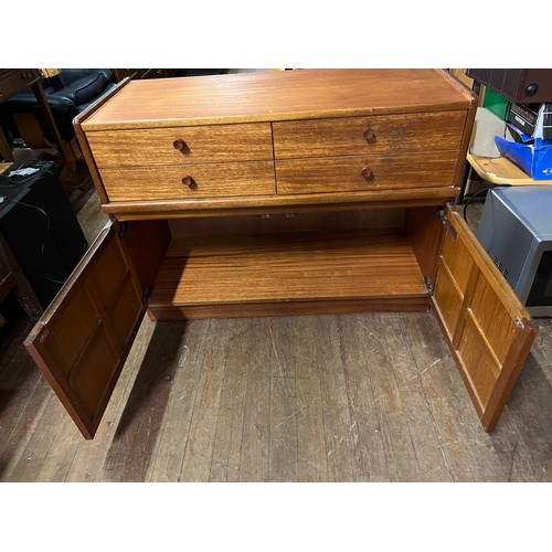 57 - mid century nathan 4 drawer cabinet