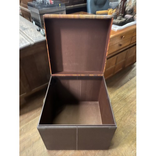 112 - large modern two handle storage box