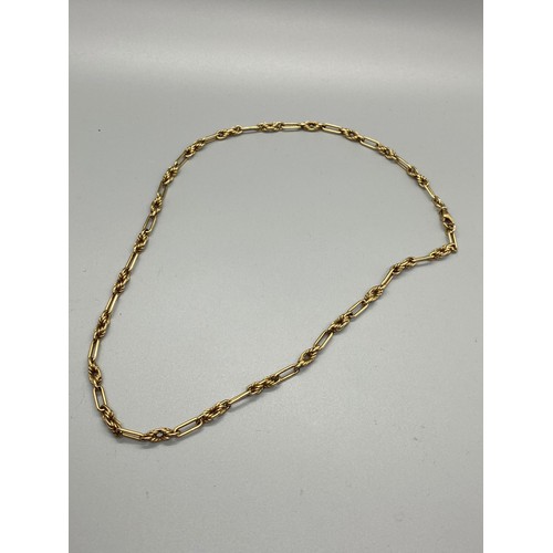 35 - 9ct gold chain 31.8g